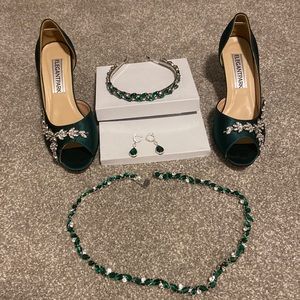 Emerald Wedding Accessories